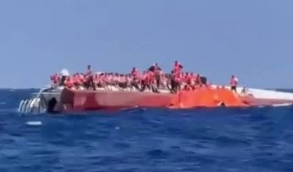 Girne açıklarında batan gemideki son görüntüleri ortaya çıktı