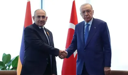 Erdoğan, New York'ta Paşinyan'ı kabul etti