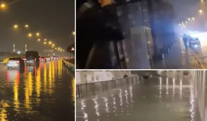 İstanbul'da yağmur saat kaçta bitecek? Sağanak yolları göle çevirdi, Meteoroloji saat verdi