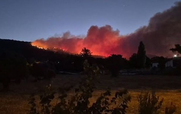 Muğla'da orman yangını büyüyor! Evler boşaltıldı