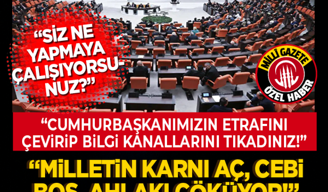 Siz ne yapmaya çalışıyorsunuz? Milletin karnı aç, cebi boş, ahlakı çöküyor: İşsizin feryadı, esnafın çilesi umurunuzda mı?