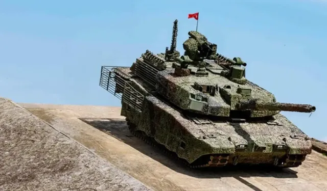 Altay tankının ilk test yürüyüşü yapıldı! İşte TSK'nın demir yumruğu 