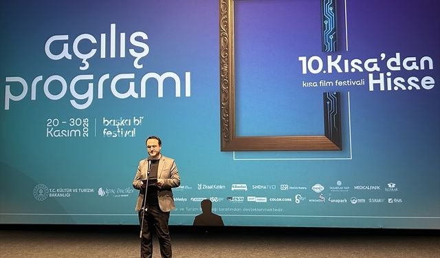 '10. Kısa'dan Hisse Kısa Film Festivali' başladı