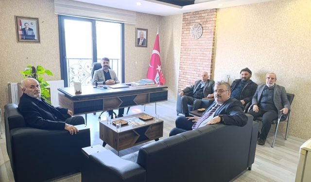 Batman Saadet Partisi'nden Yedi Hilal Derneği'ne iade-i ziyaret