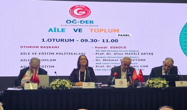 ÖĞ-DER’den Aile ve Toplum Paneli…  “Huzurlu toplum aileyle başlar”