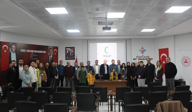 Batman Yeşilay Şubesi'nde yeni dönem: M. Orhan Edis Başkanlığa seçildi