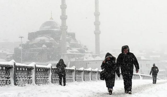 Türkiye'ye kara kış geldi! O şehirler buz kesecek
