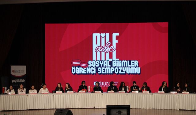 BİKEV Okulları Sosyal Bilimler Öğrenci Sempozyumu’nda “Aile” Masaya Yatırıldı!