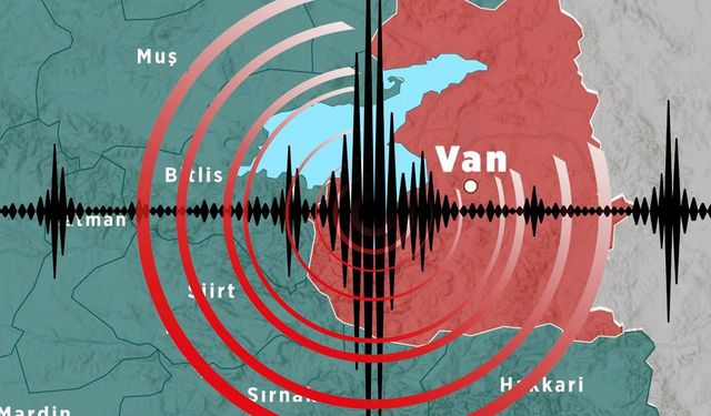Van’da korkutan deprem!