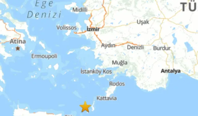 Ege Denizi güne sarsıntıyla uyandı! AFAD'dan Datça raporu