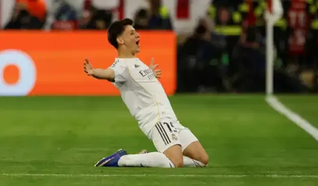 Arda Güler La Liga'yı salladı: Sezonun en iyi golü seçildi