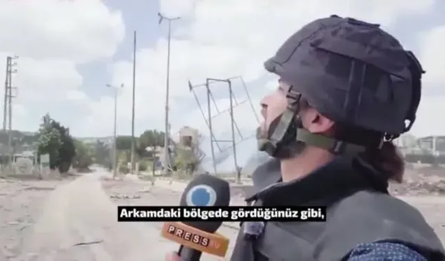 İsrail Lübnan'da gazeteciyi vurdu: Canlı yayında dehşet anları