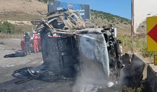İsrail'den Lübnan'a İHA saldırısı: General yaşamını yitirdi
