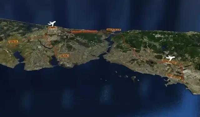 İki havalimanı demir yoluyla bağlanıyor!