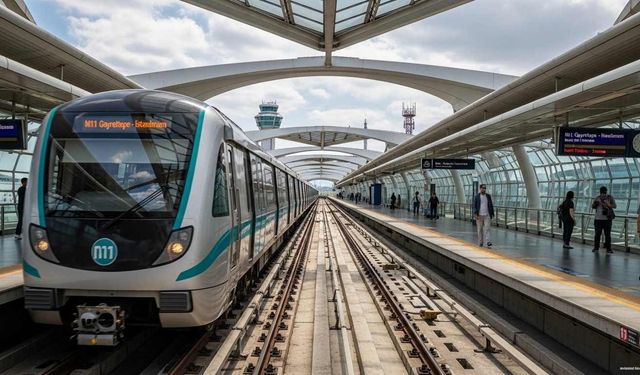 İstanbullular dikkat! TCDD duyurdu: M11 havalimanı metrosu o tarihlerde hizmet vermeyecek!