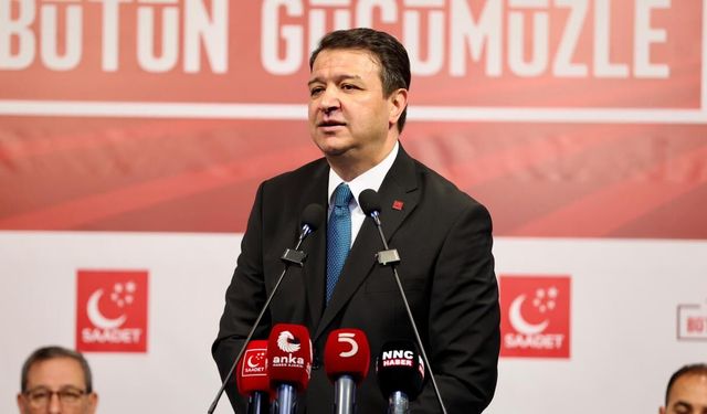 Saadet lideri Arıkan'dan "Şaibesiz ve Vesayetsiz Türkiye" çağrısı: "Faiz var, kriz var ama sorumlusu yok !"