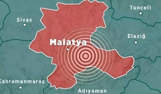 Malatya’da deprem!