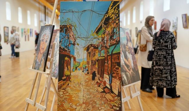 8. Türk-Arap Sanatçılar Buluşması Rami Kütüphanesi'nde başladı