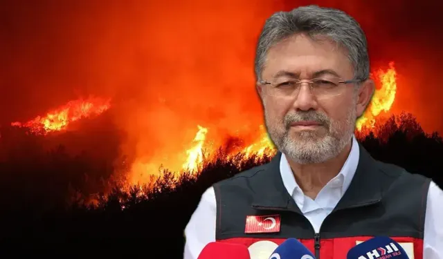 Bakan Yumaklı'dan yangınlarla ilgili açıklama: Son durum ne?