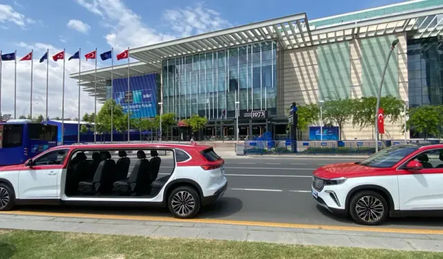 Ankara'daki NATO zirvesine özel Togg limuzin