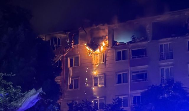 Tekirdağ'da apartman dairesinde büyük patlama: 2 kişi öldü 2 kişi yaralandı