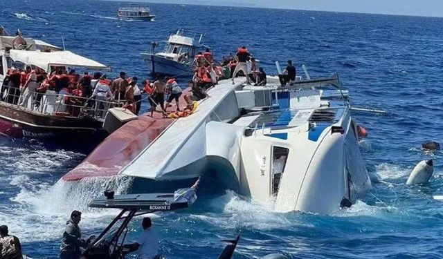 Girne'deki gemi faciasında kaptanın ifadesi ortaya çıktı: "Ön tarafı kopunca..."