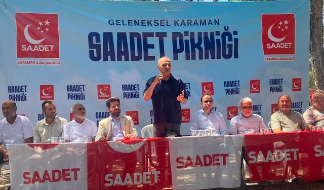 Saadet Partili Birol Aydın: Adaleti istediğin kadar anlat sen adil misin mesele o