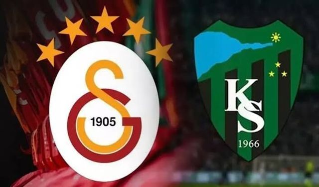Galatasaray-Kocaelispor muhtemel ilk 11'ler