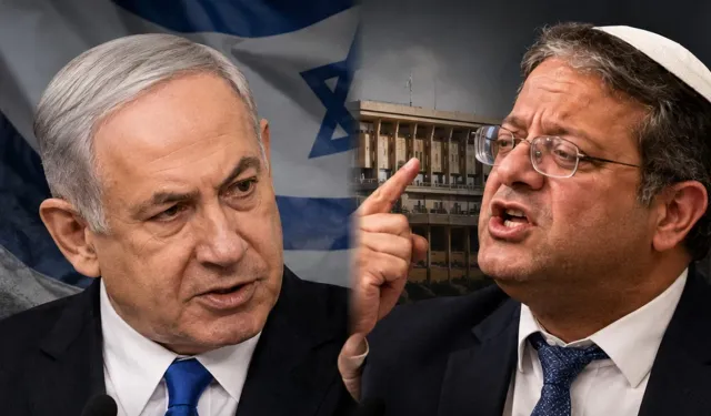 İsrail'de katiller birbirine düştü: Netanyahu ve Ben-Gvir kılıçları çekti!