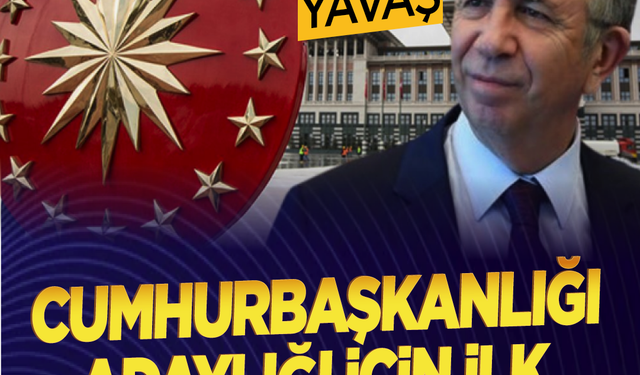 Mansur Yavaş Cumhurbaşkanlığı adaylığı için ilk kez tarih verdi
