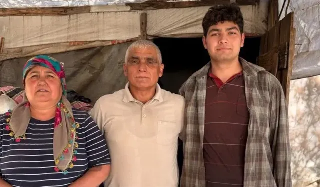 Naylon çadırda başlayan azim hikâyesi: Orman işçisinin evladı Hacettepe Tıp’ı kazandı!