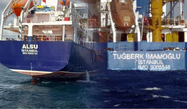 Silivri'de çarpışan gemilerle ilgili Bakan Uraloğlu'ndan açıklama: "11 dakikada battı"