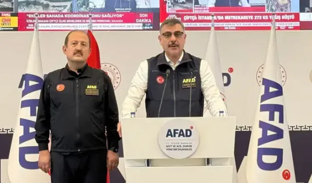 Bakan Çiftçi'den İstanbul'daki sele dair açıklama: "2 bin 727 vatandaşımız sağ salim tahliye edilmiştir"