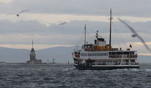 İBB'den vapur seferlerine fırtına engeli: Hangi hatlar iptal?