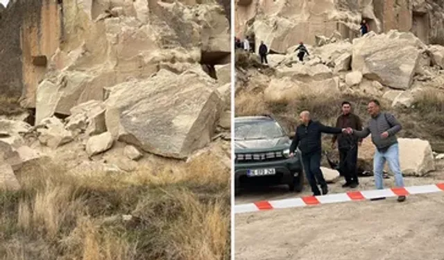 Kapadokya'da facia göz göre göre geldi: Aylar önce "Burası kafamıza düşebilir" diye uyarmıştı
