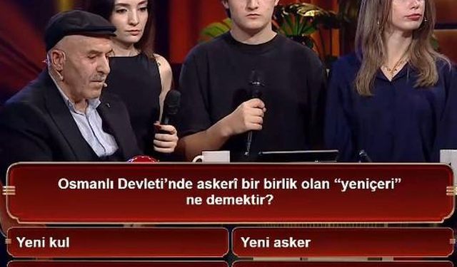 Beyaz'la Joker yeniçeri sorusunun cevabı ne? Yeni kul mu? Yeni koruyucu mu? Doğru seçenek hangisi?