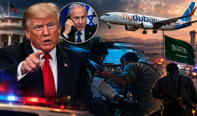 Flydubai krizinde akıllara ziyan 'tesisatçı' iddiası: Netanyahu anlattı, Trump bile inanmadı!