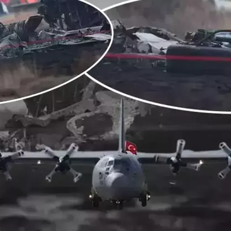 20 askerin şehit olduğu kargo uçağının kara kutusuna ulaşıldı! Uçağın düşme nedeni belli olacak