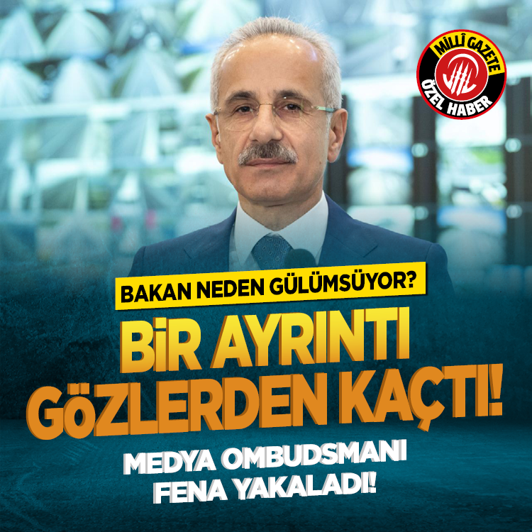 Bakan neden gülümsüyor? Bir ayrıntı gözlerden kaçtı! Medya Ombudsmanı fena yakaladı
