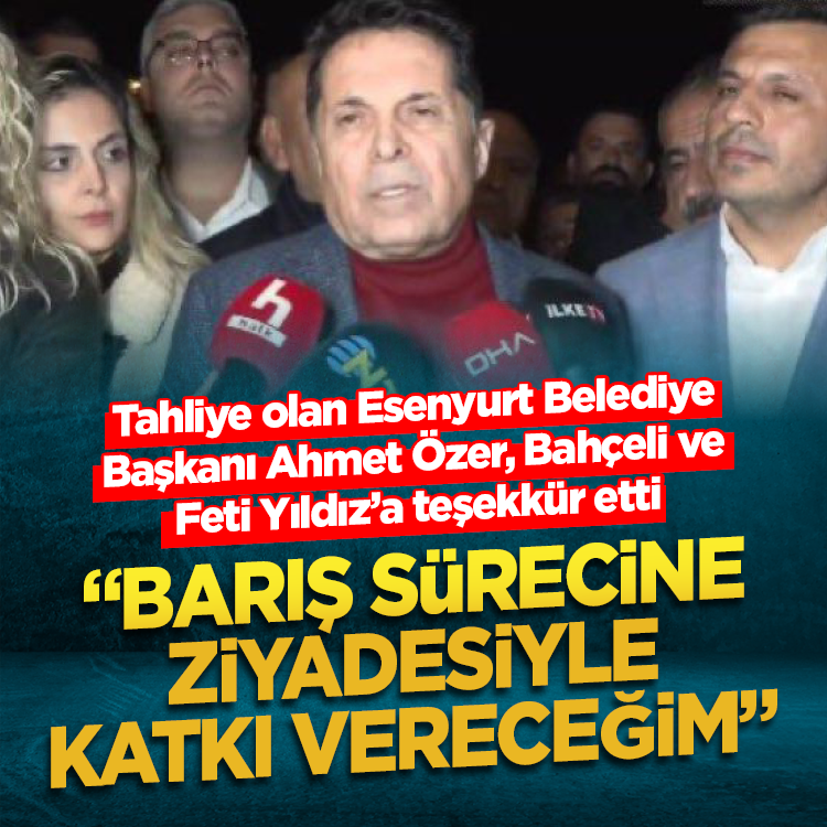 Tahliye kararı verilen Ahmet Özer cezaevinden çıktı