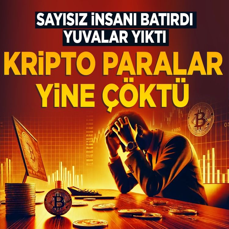 Sayısız yuva yıkmıştı! Bitcoin yine çakıldı! 7 ayın en dibinde