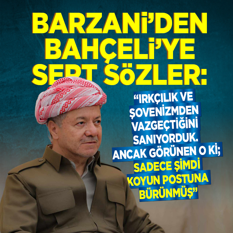 Barzani cephesinden Bahçeli’ye sert yanıt: Hidayet verdi sandık