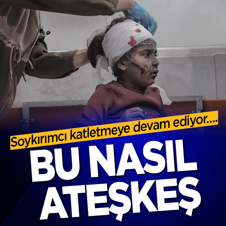 Bu nasıl ateşkes: Soykırımcı katletmeye devam ediyor!