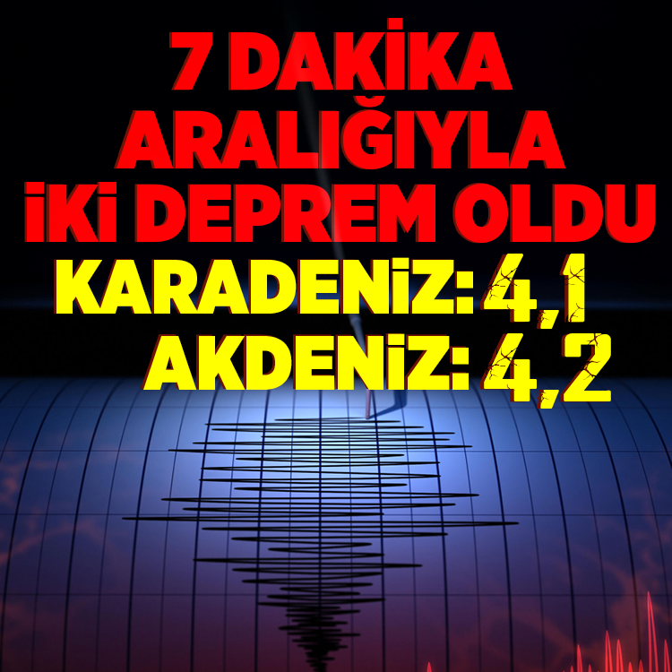 Karadeniz açıklarında deprem oldu
