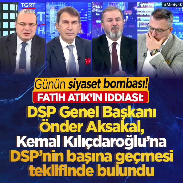 Günün siyaset bombası! Aksakal, Kılıçdaroğlu'na  DSP'nin başına geçmesi teklifinde bulundu