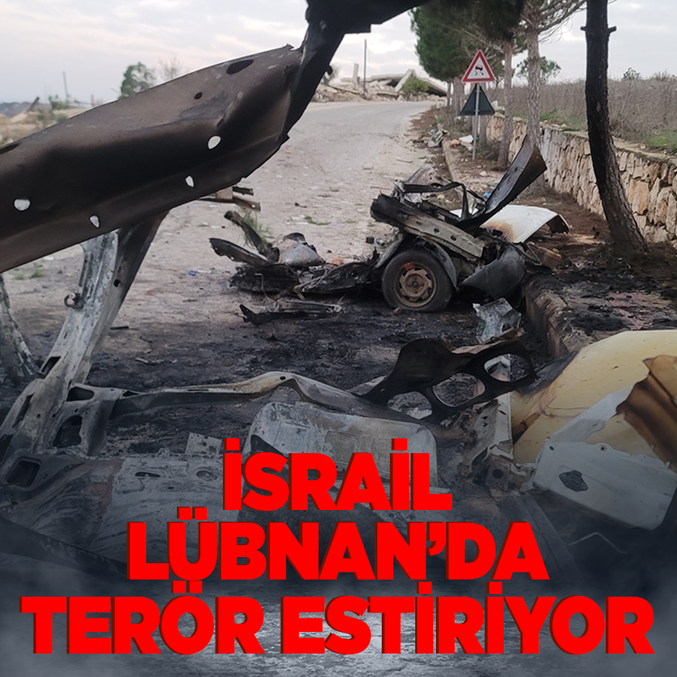 İsrail, Lübnan'da terör estiriyor