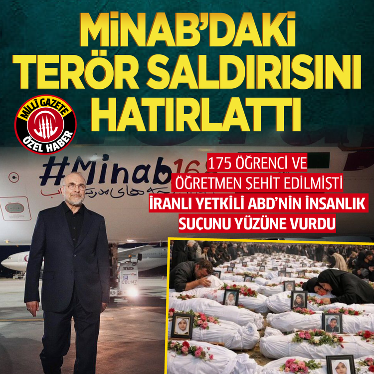 175 öğrenci ve öğretmen şehit edilmişti: İranlı yetkili ABD’nin MİNAB’daki terör saldırısını hatırlattı