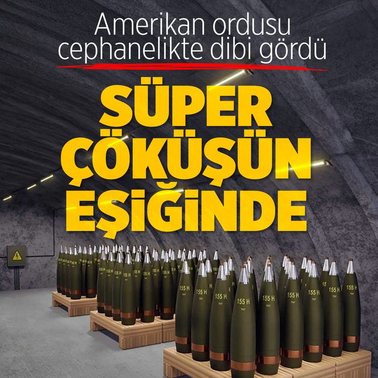 Amerikan ordusu cephanelikte dibi gördü: Süper çöküşün eşiğinde!