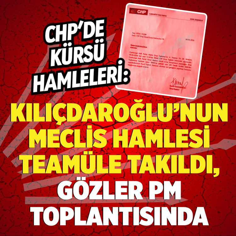 CHP'de Kürsü Hamleleri:  Kılıçdaroğlu'nun Meclis Hamlesi Teamüle  Takıldı, Gözler PM Toplantısında