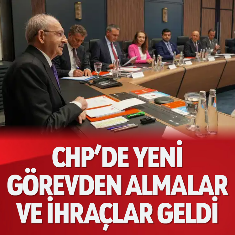 CHP’de yeni görevden almalar ve ihraçlar geldi: İki kritik isim görevden alınarak partiden ihraç edildi